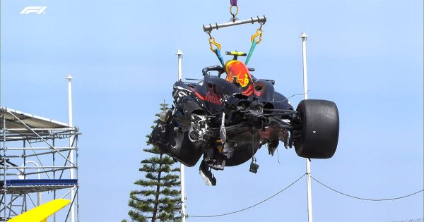 ¿Qué le pasó a Checo Pérez en el GP de Mónaco? Su monoplaza quedó destruido