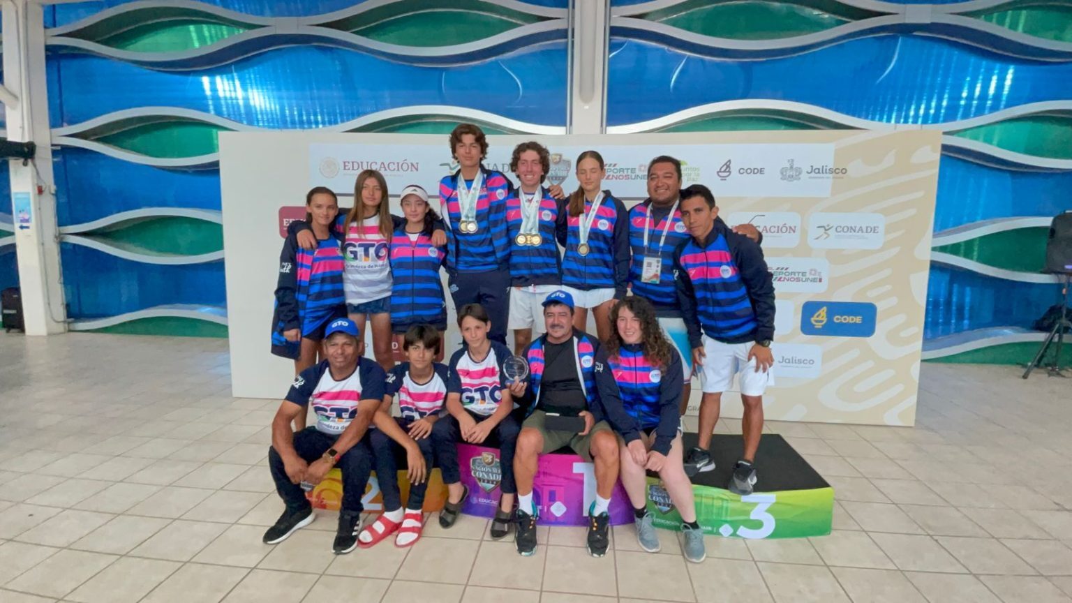 Guanajuato obtiene el primer lugar nacional en tenis en los Juegos Nacionales CONADE 