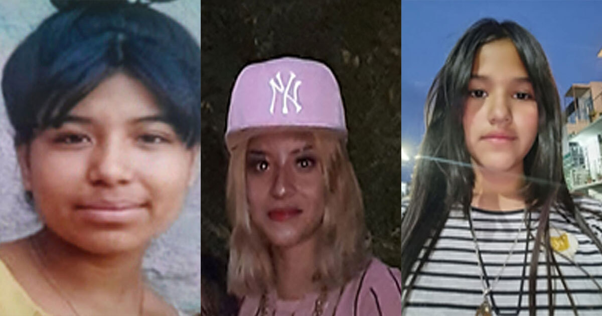 Buscan a Jazmín, Dayana e Ivana, adolescentes desaparecidas en Guanajuato