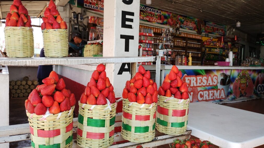 Temporada de calor afecta ventas de fresas, mermeladas y pan en Irapuato