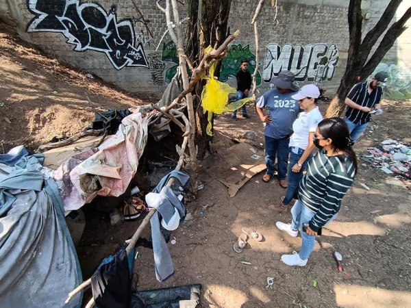 Localizan a dos personas viviendo a orillas del arroyo de Alfaro en León