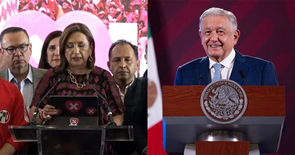 Xóchitl Gálvez felicita a Claudia Sheinbaum; AMLO critica festejo anticipado: ‘fue bochornoso’