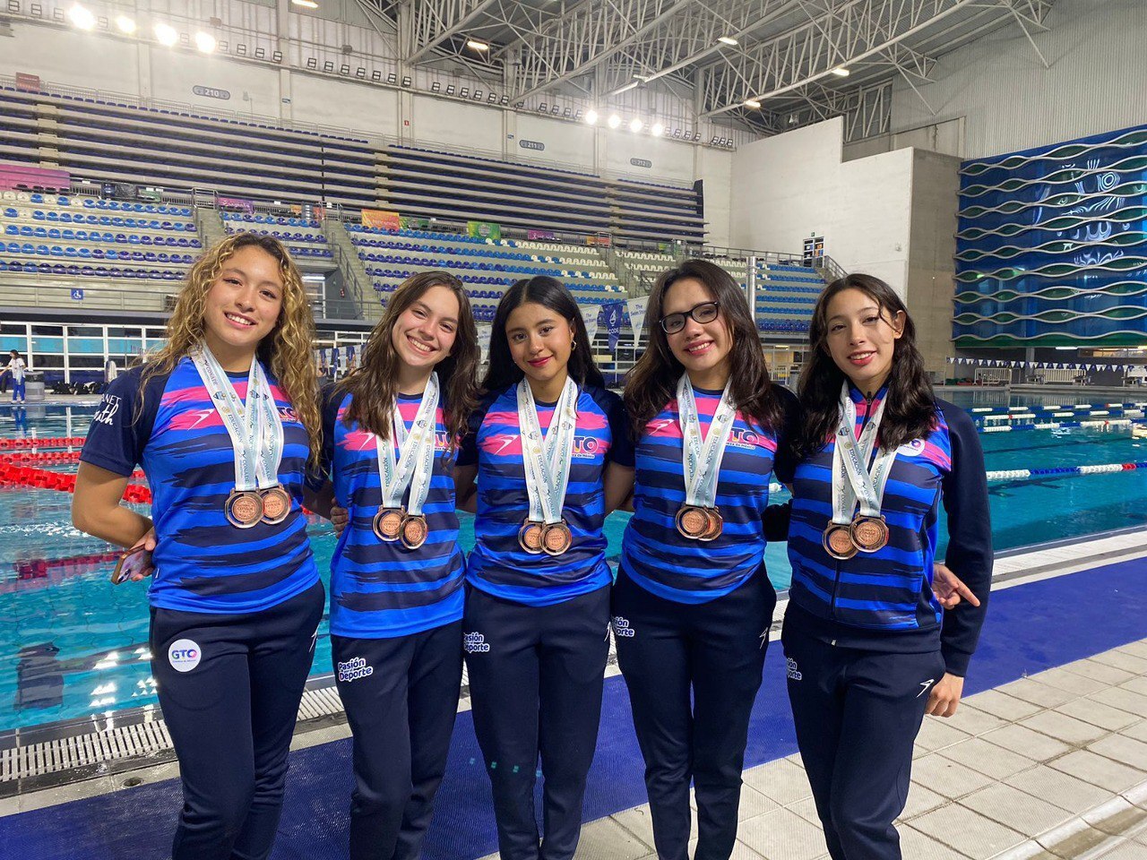 Guanajuato brilla con bronce en natación artística durante los Juegos Nacionales CONADE 2024