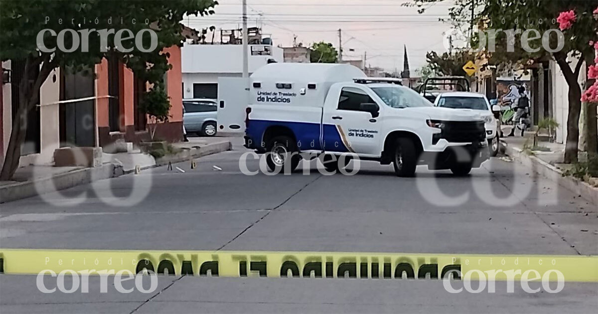 Asesinan a balazos a hombre en la colonia Bosque en Celaya