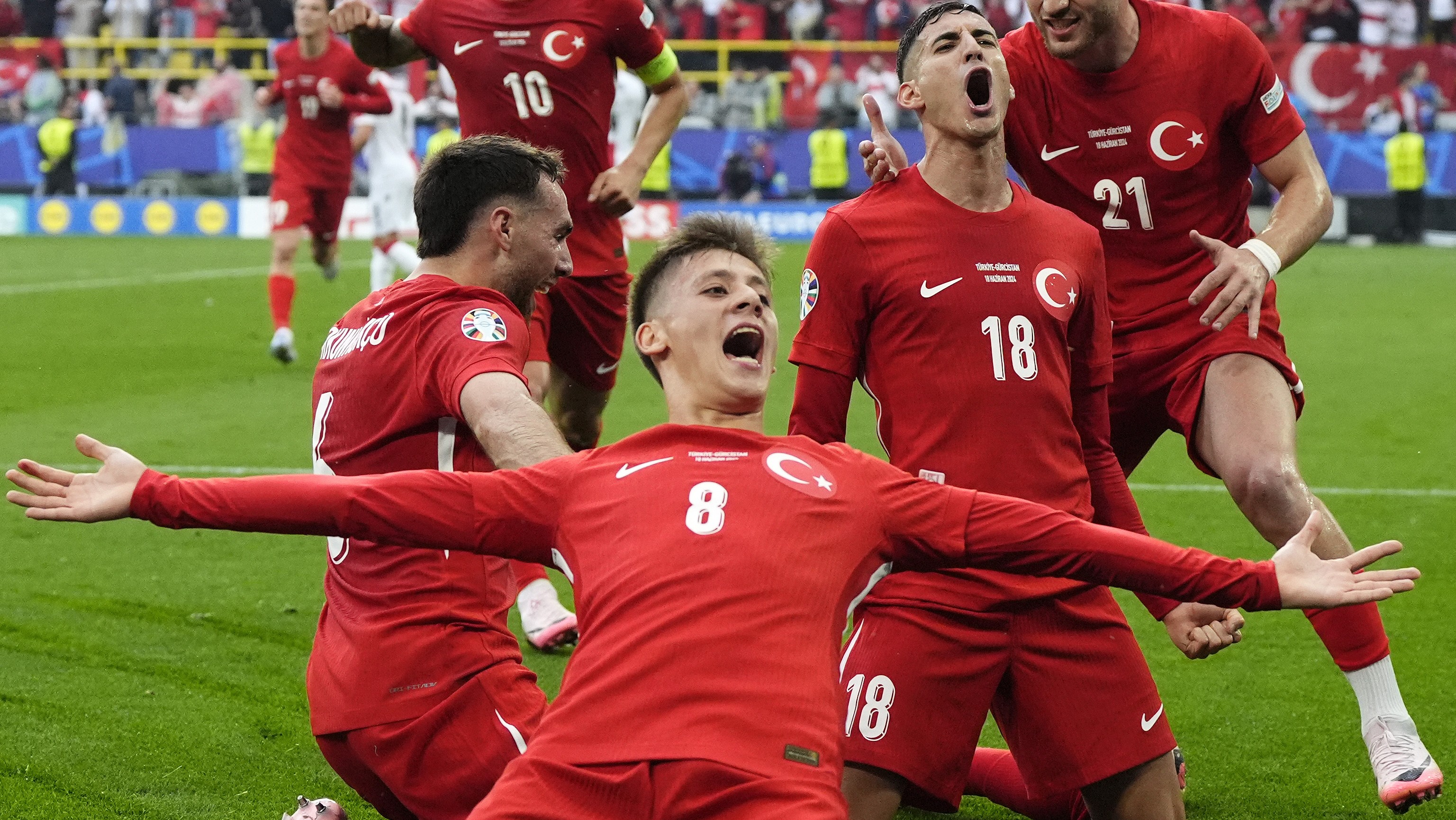 Turquía venció 3-1 a Georgia en la Eurocopa 2024