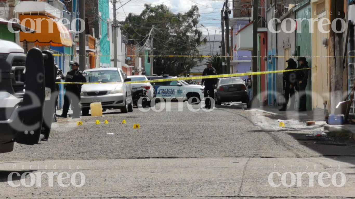 Dos hombres fueron lesionados en un ataque armado en Irapuato en la Colonia Independencia 