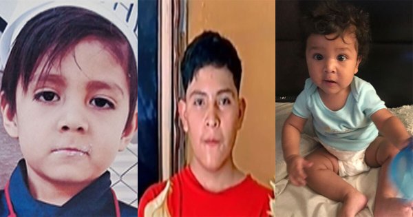 Buscan a Pablo, Santiago y Antony, menores desaparecidos en Guanajuato