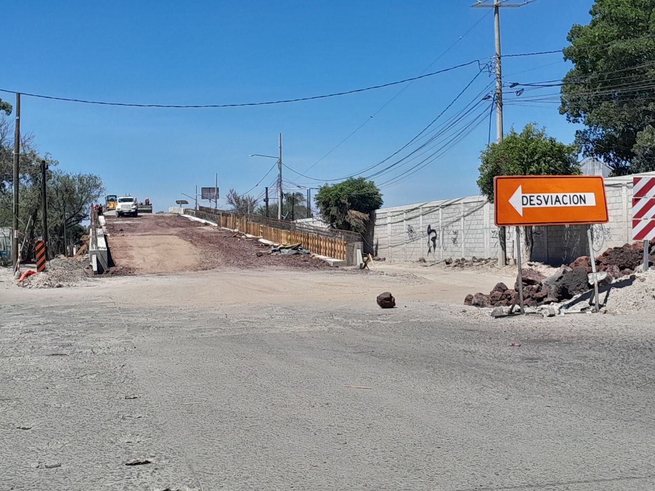 ¿Cómo van las obras del puente vehicular en Salamanca? No van ni a la mitad