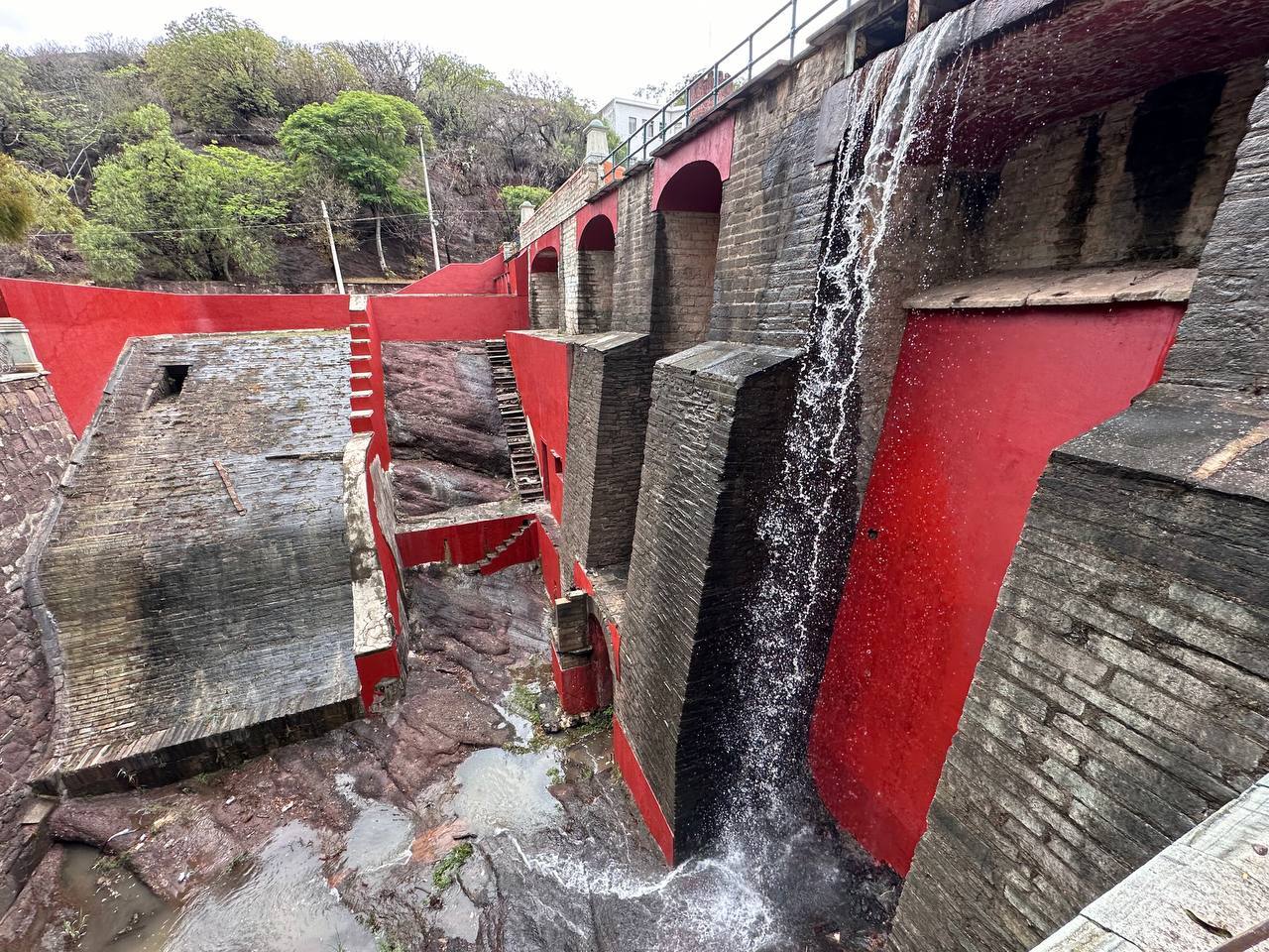 Presa de la Olla está casi al máximo de su capacidad tras lluvias en Guanajuato