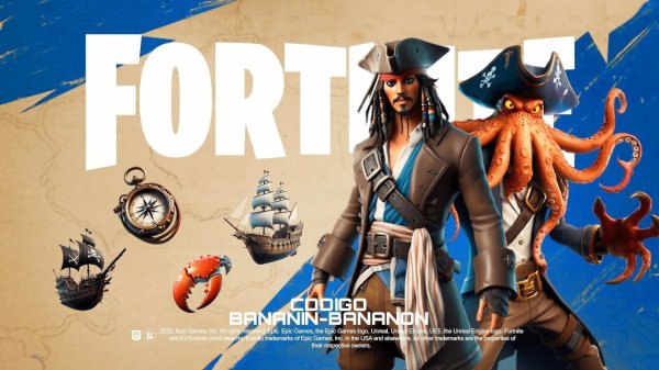 'Piratas del Caribe' se une a Fortnite en una nueva colaboración 