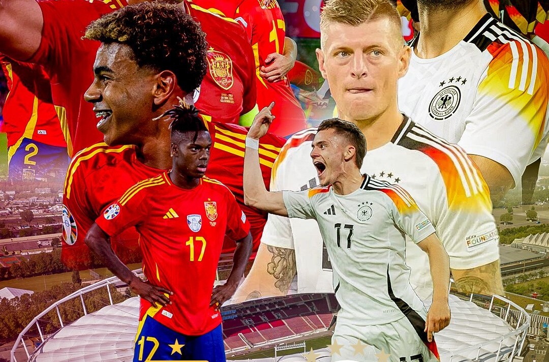 España y Alemania se enfrentan en una final adelantada de la Eurocopa 2024 ¿Dónde verlo?