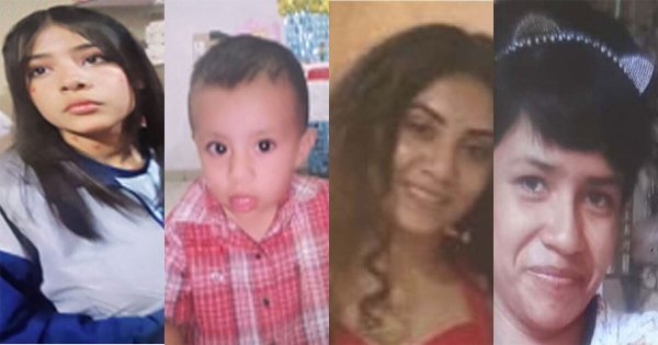 Buscan a Paula, Kevin, Jessica y Karla, desaparecidos en Guanajuato 