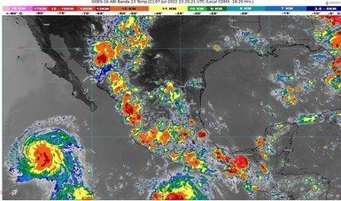 Ya viene Onda Tropical 9 ¿Cómo afectará México y Guanajuato?