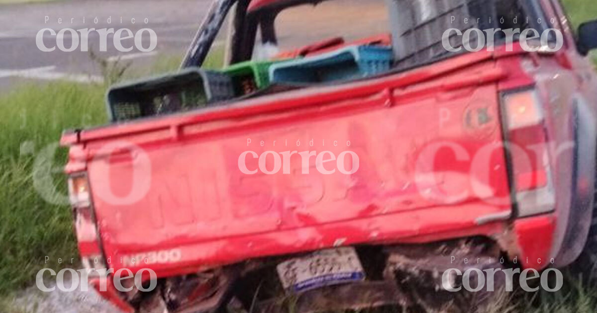 Choque múltiple en el Libramiento Norte de Irapuato deja una mujer sin vida