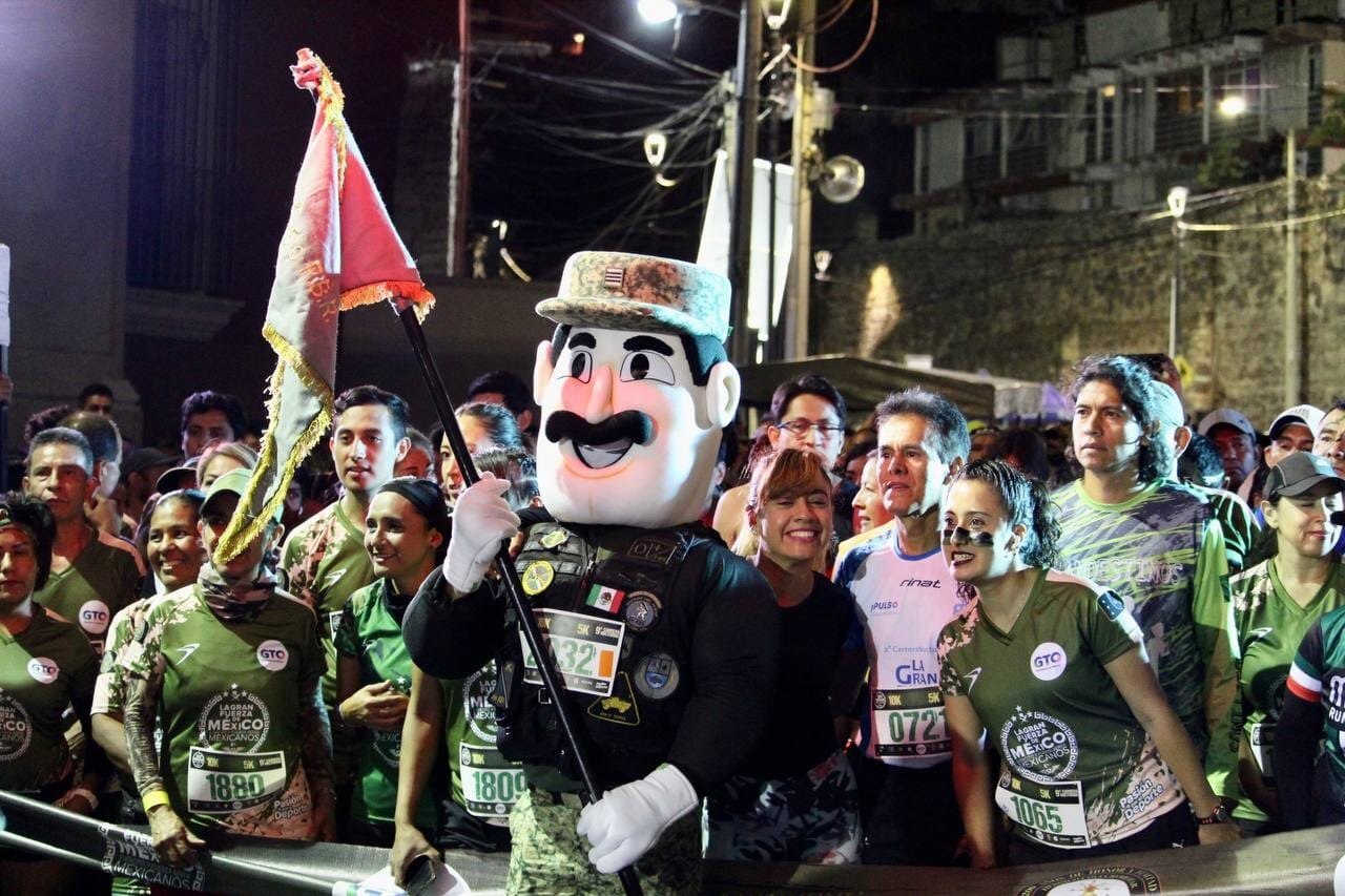 Hasta 2,500 corredores vivirán la experiencia nocturna de la carrera atlética ‘La Gran Fuerza de México’