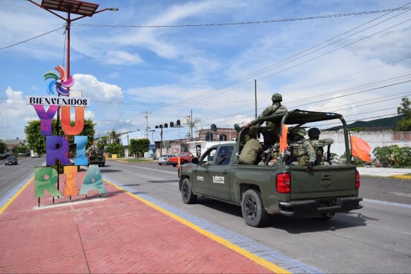 Tras masacre en Yuriria, Sedena envía 500 elementos de Guardia Nacional y Ejército Mexicano 