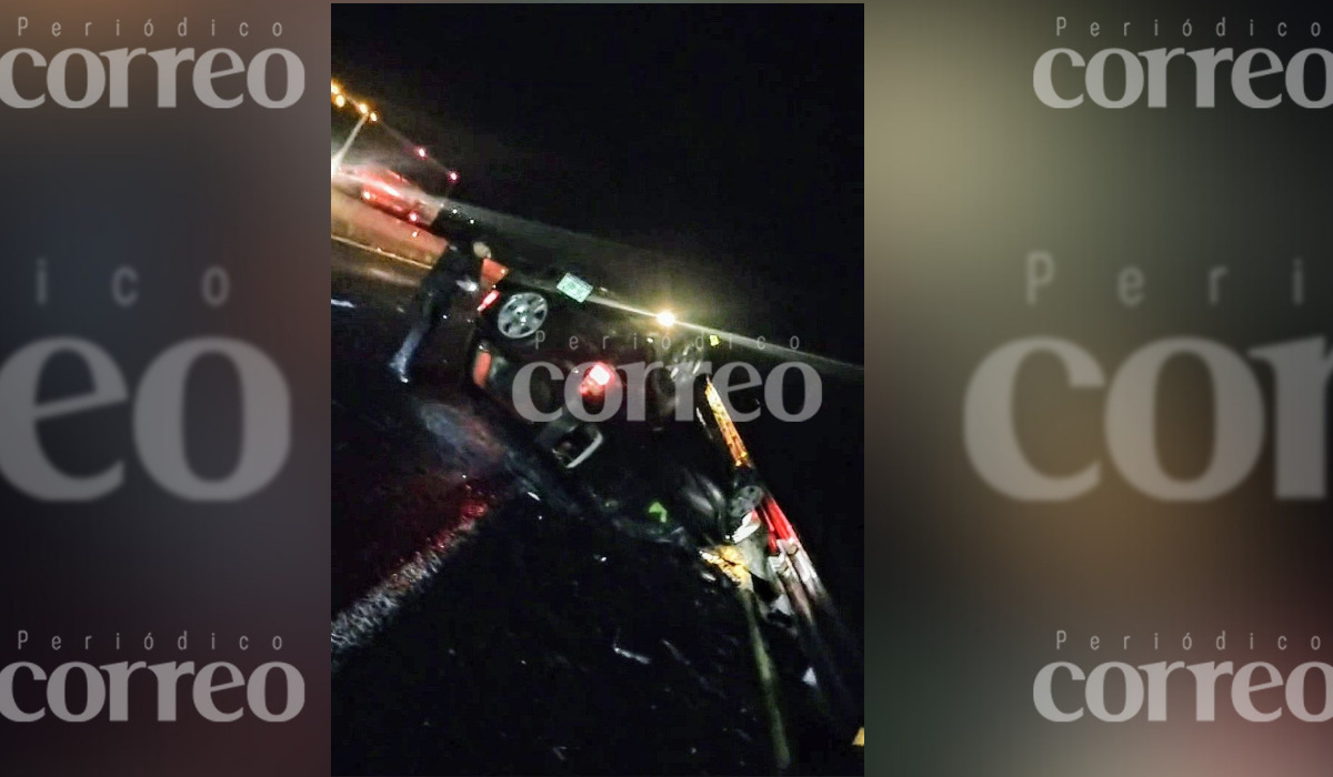 Ocurre accidente múltiple en la carretera Salvatierra-Celaya deja 10 heridos