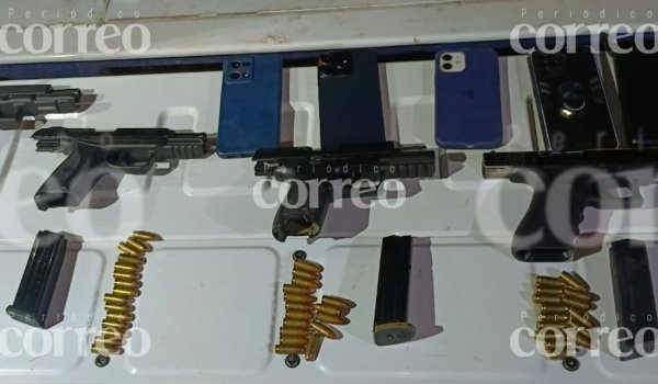 Detienen a un guardia nacional inactivo y tres sujetos más con armas en León