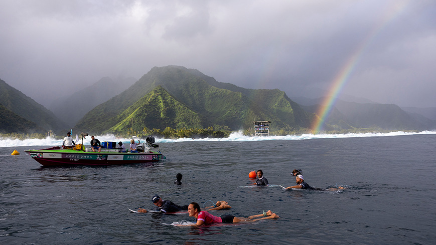 ¿Por qué se el surf en los Juegos Olímpicos es en la polémica Teahupo'o?