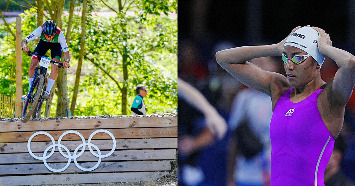 Destacan Celia Pulido y Adair Gutiérrez Prieto en natación y ciclismo en París 2024, ¿cómo les fue?  