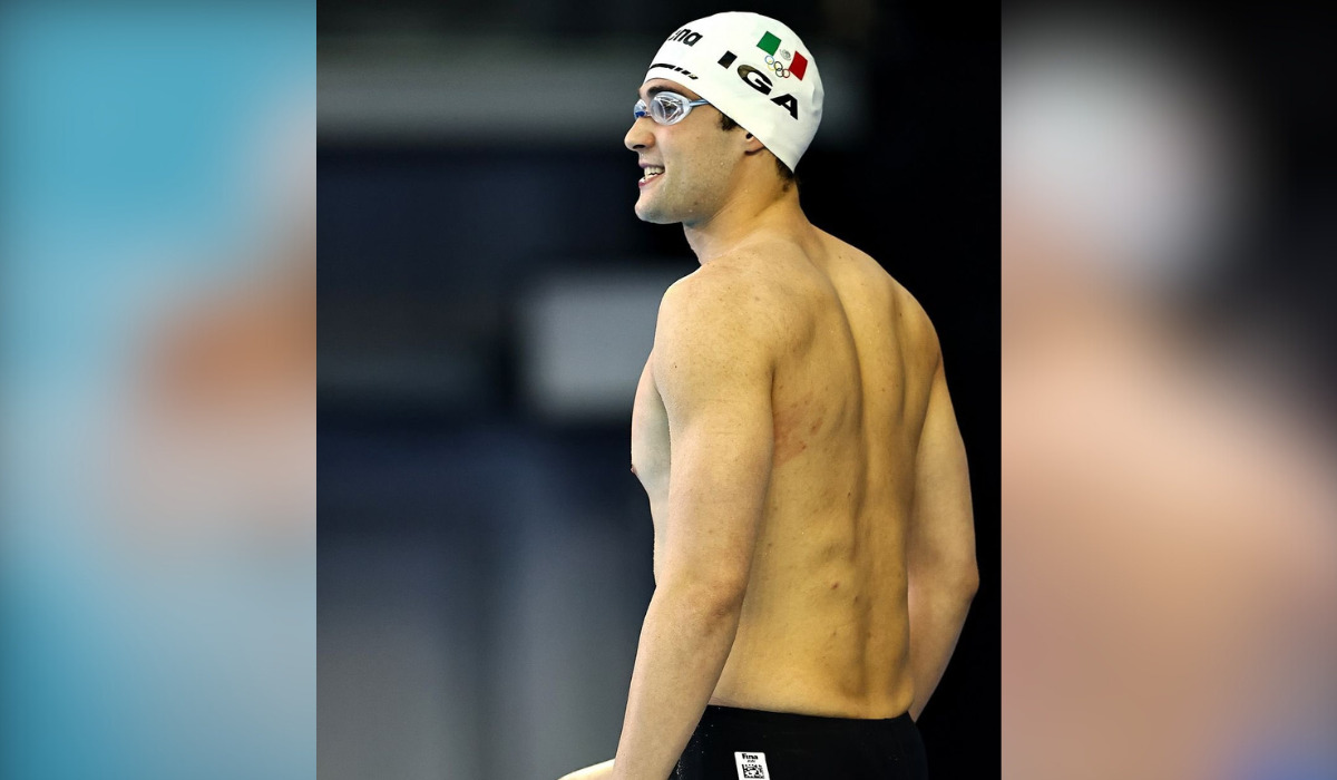 Jorge Iga impresiona en los 100m libre varonil durante olimpiadas París 2024