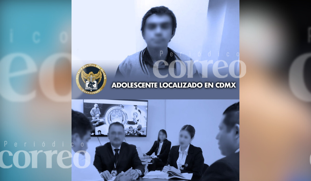 Localizado el adolescente desaparecido originario de San José Iturbide  