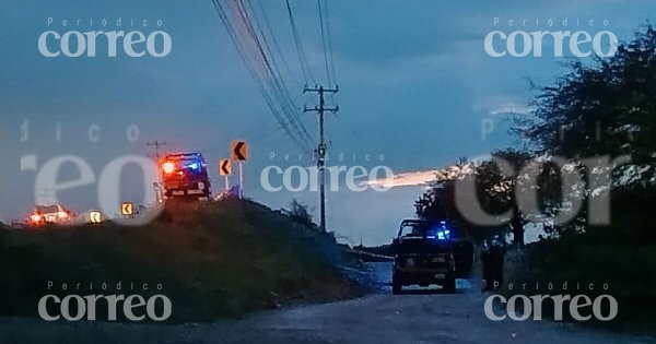 Descubren un cuerpo en la comunidad de Marroquín de Apaseo el Alto 