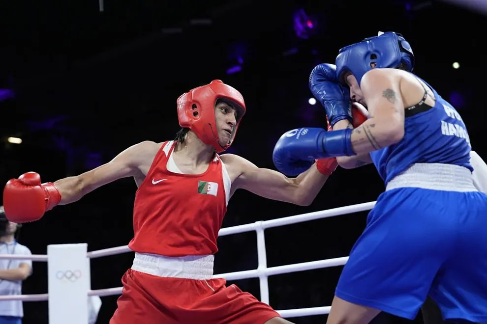 Imane Khelif  hace historia asegurando medalla para Argelia en París 2024