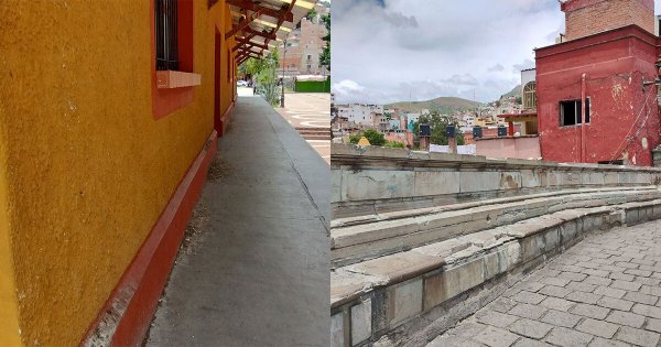 Entre graffitis y suciedad, dejan al puente de Tepetapa y el edificio de la ex estación en Guanajuato 