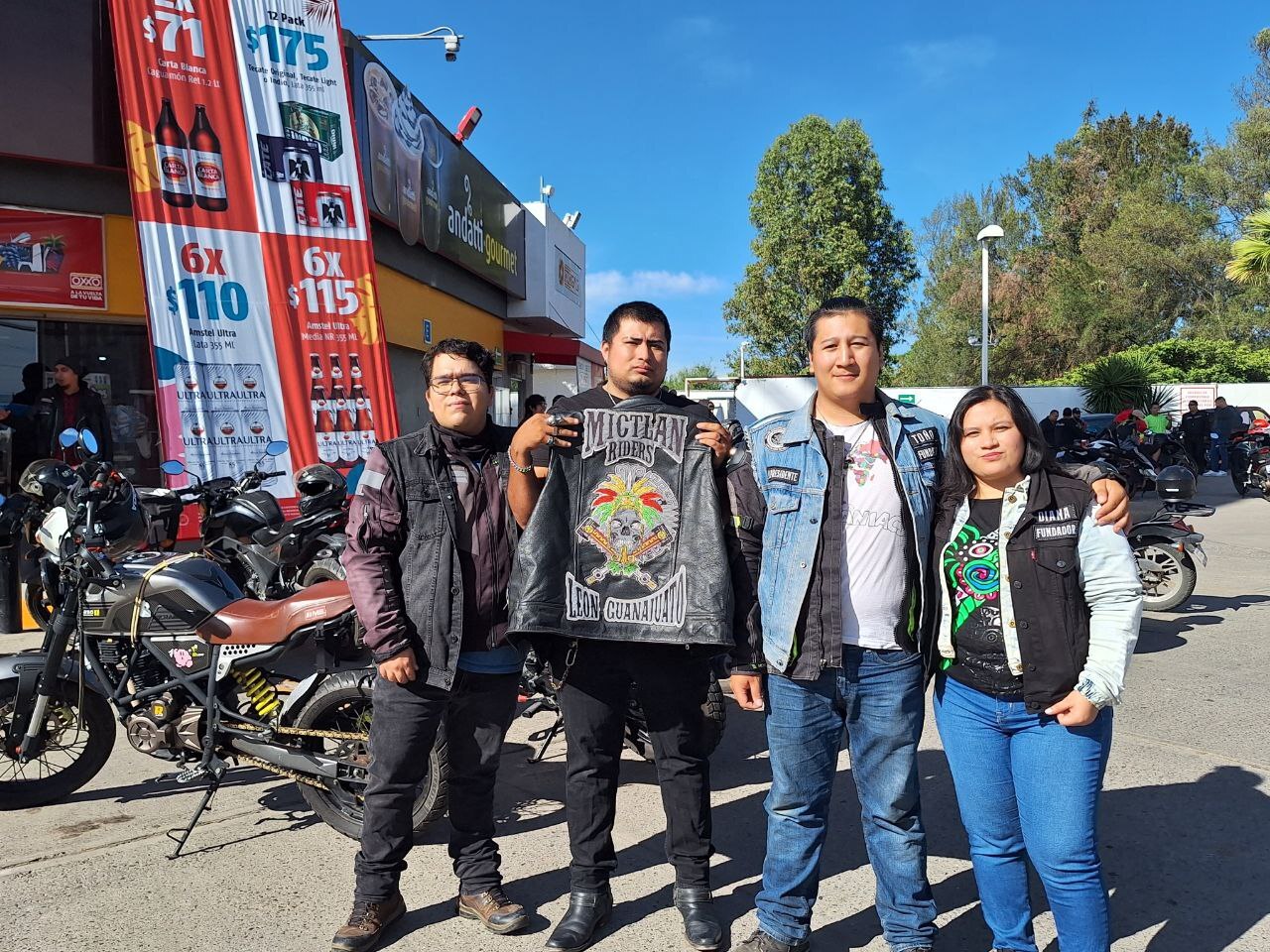 Motociclistas de León Mictlan Riders fomentan la solidaridad y el apoyo: conoce su historia 