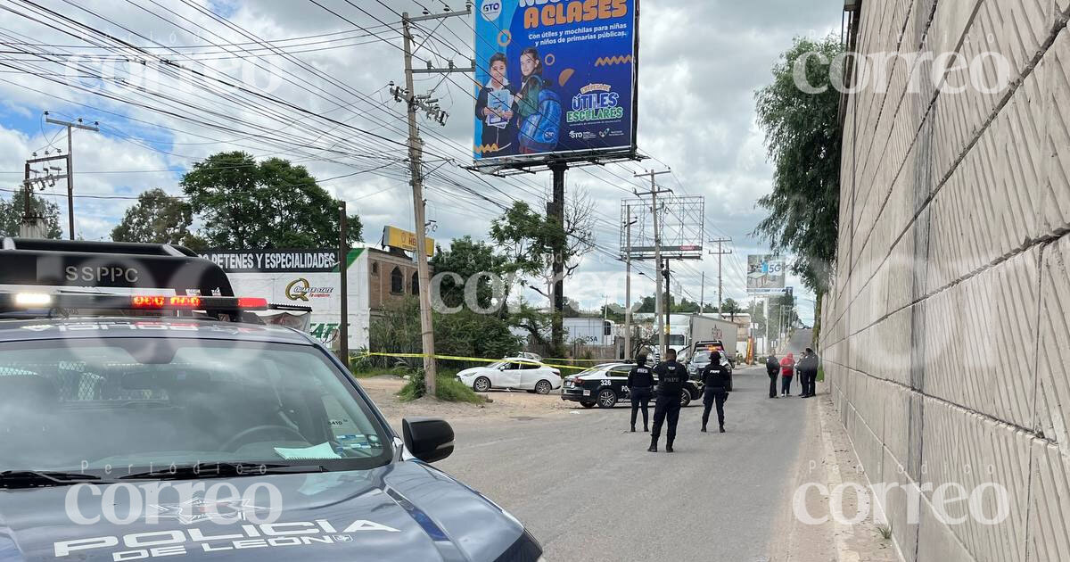 A balazos, asesinan a hombre en la carretera Silao-León