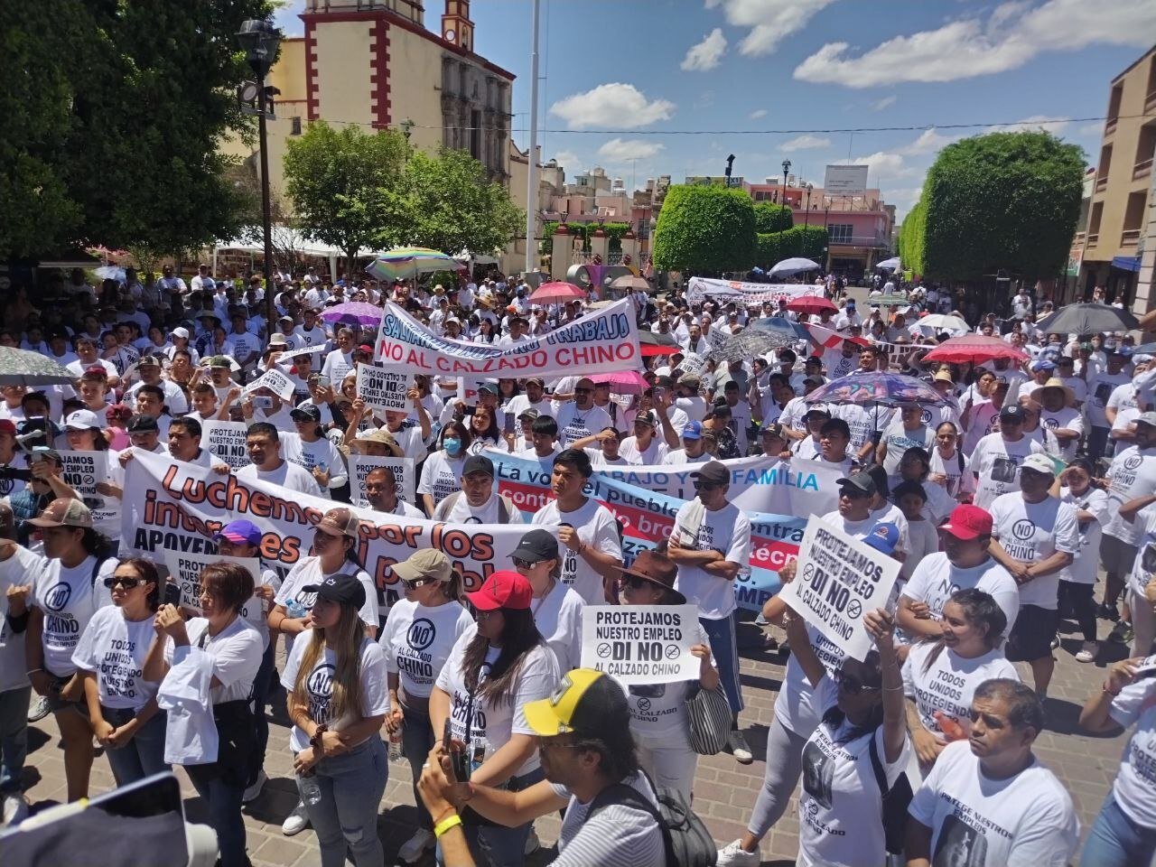 ¿Por qué protestan zapateros de Guanajuato contra el calzado chino? Esto dicen las cifras sobre el desempleo 