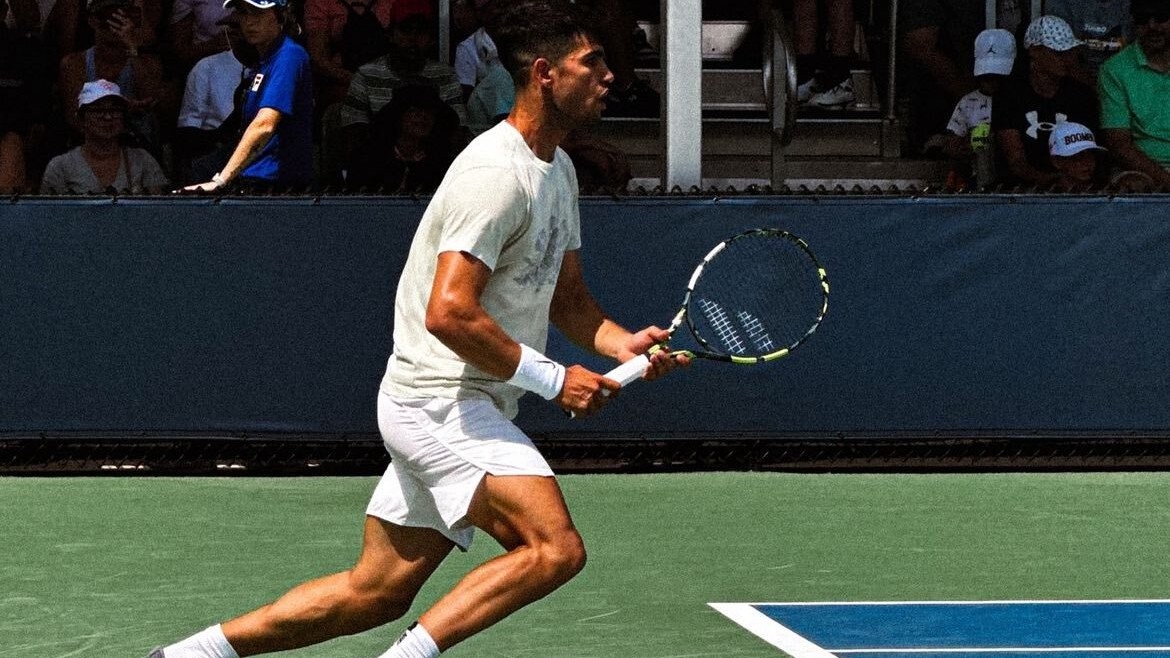 Lluvia interrumpe el debut de Carlos Alcaraz en Masters de Cincinnati