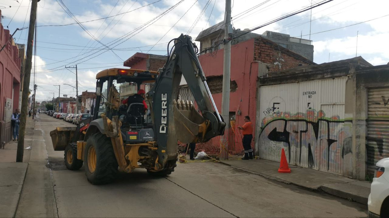 Colapsa fachada de antigua casa en Centro Histórico de Irapuato 