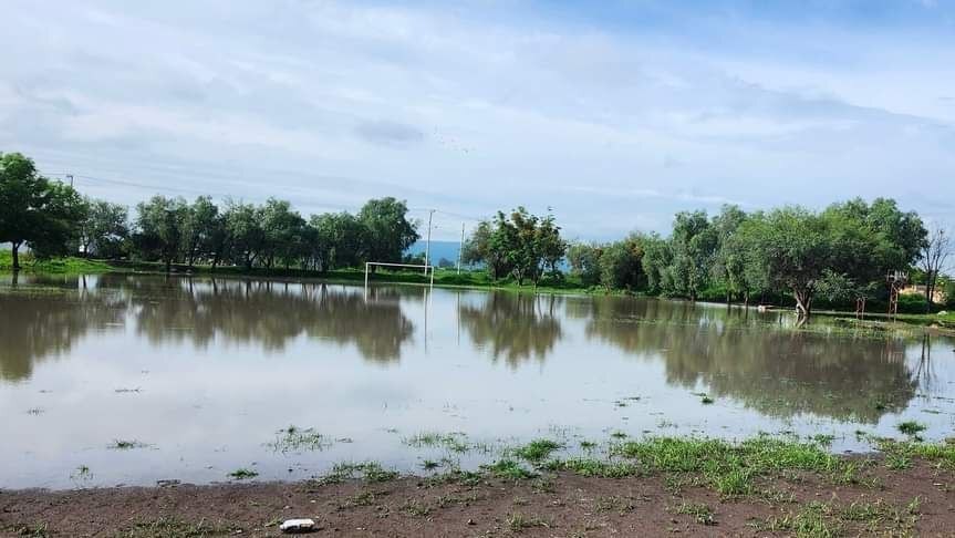 Lluvia en Pénjamo causa desbordamientos; así fueron las labores de limpieza