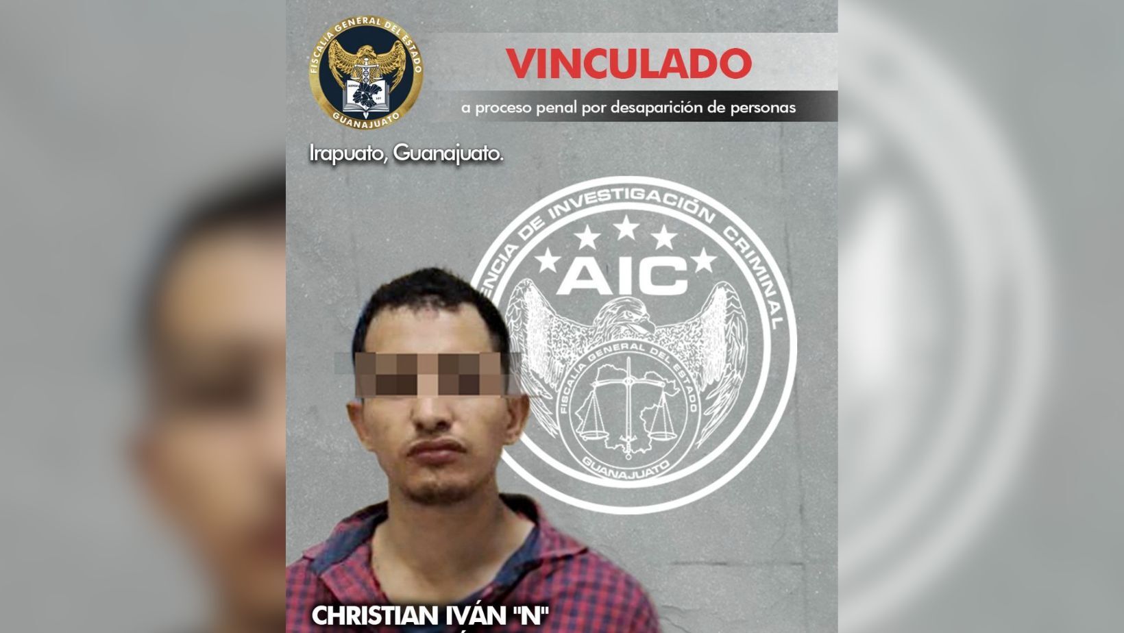 Fiscalía de Guanajuato identifica víctima fallecida y captura al agresor