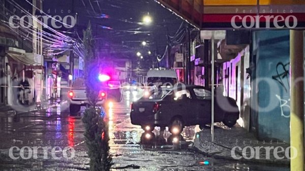 Asesinan a conductor en León, su coche impacta contra pared