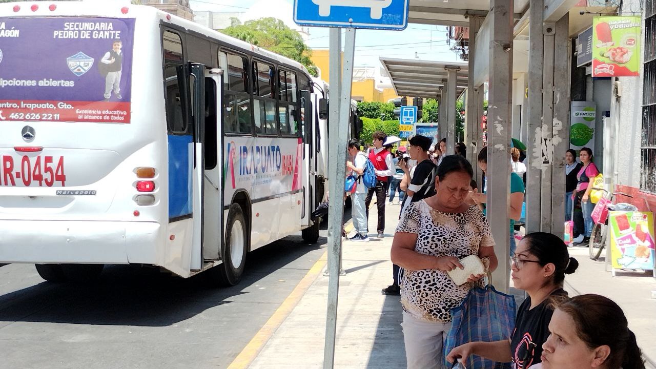 ¡No la esperes! Esta parada de transporte en Irapuato será cancelada 