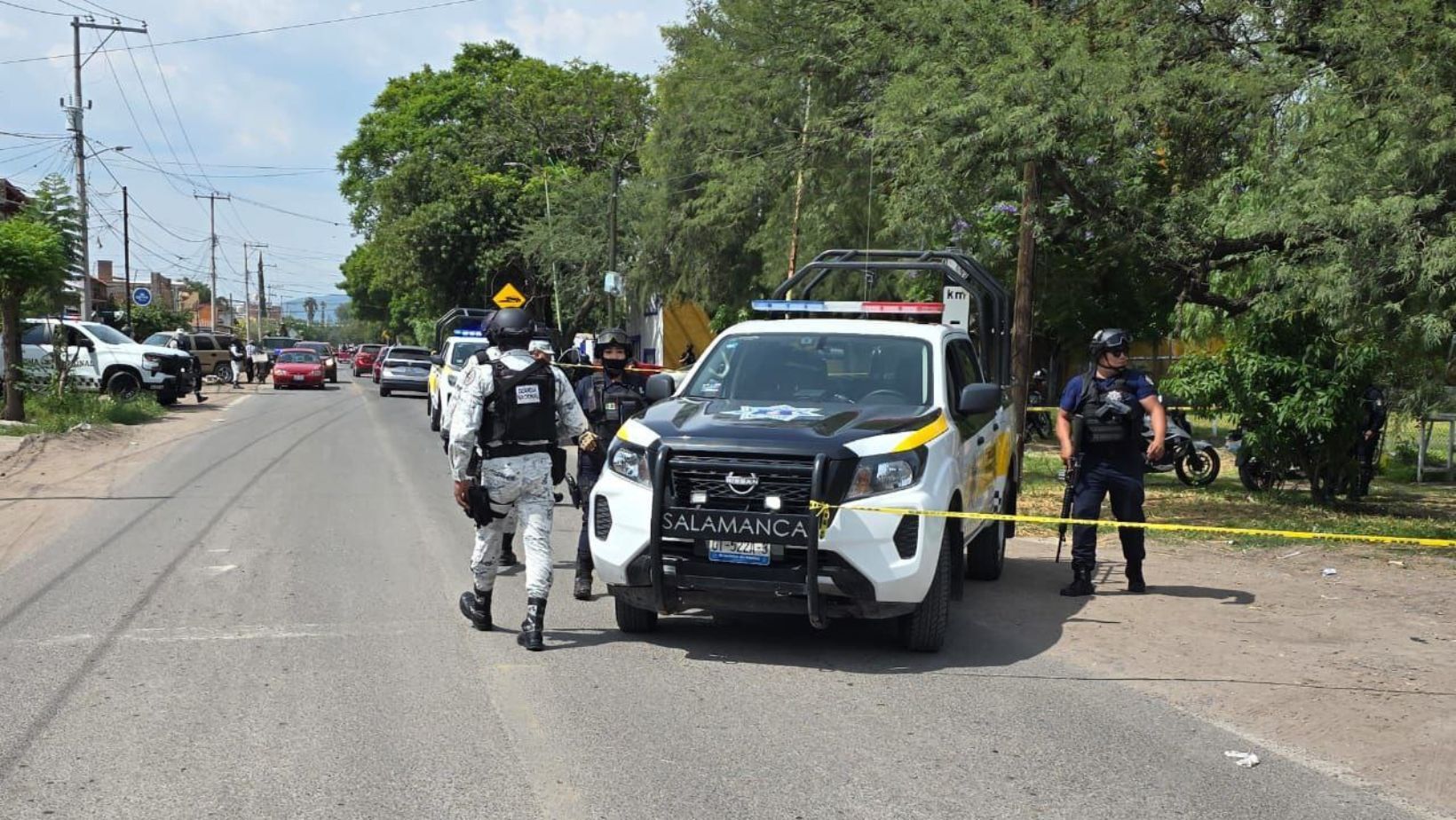 Aumentan los rondines tras balacera en comunidad de El Divisador de Salamanca