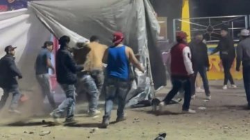 Video | Feria Regional del Noreste en San Luis de la Paz se llena de riñas y heridos