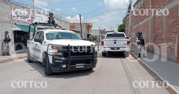 Balaceras simultáneas en Celaya dejan tres personas lesionadas y una mujer sin vida