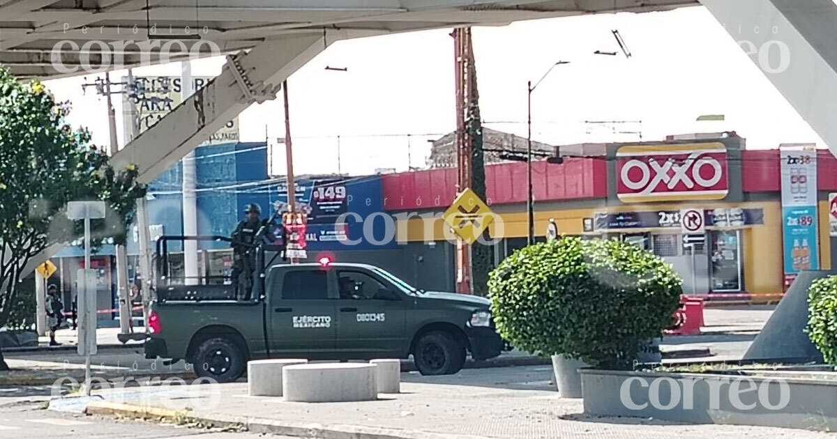 Presunto artefacto explosivo en Oxxo de Celaya causa pánico; arman operativo 