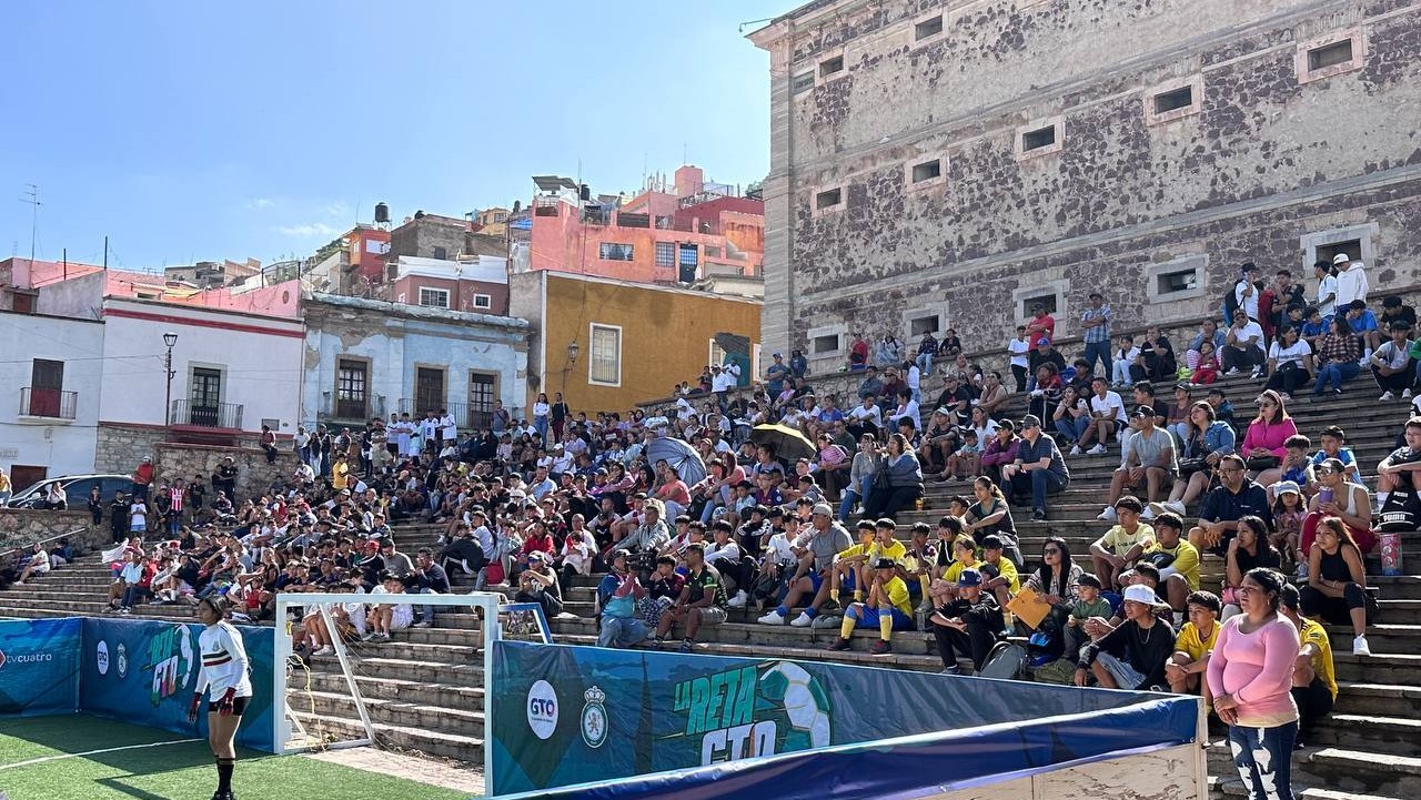 Fútbol, cultura y comunidad se unen en la Alhóndiga de Granaditas en el RETA-GTO