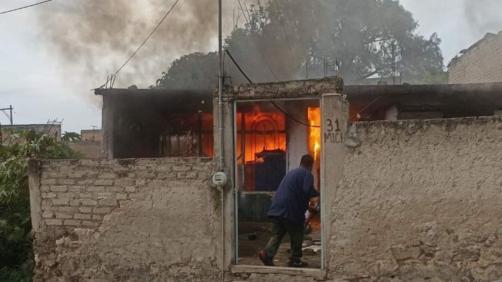 Sandra Solano y su familia en Acámbaro perdieron todo en un incendio; piden ayuda para levantarse