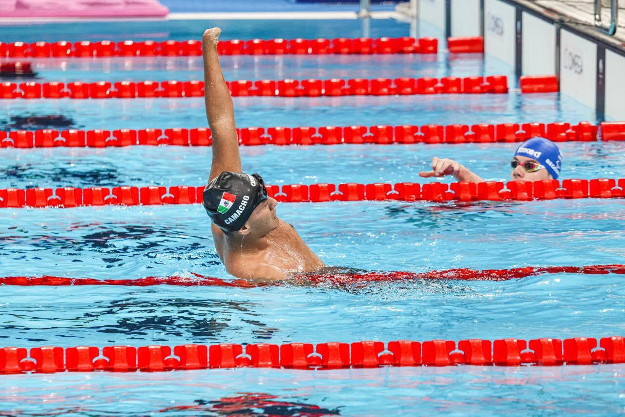 Ángel Camacho roza el bronce en los 200 metros libre S4 en París 2024 con récord de América