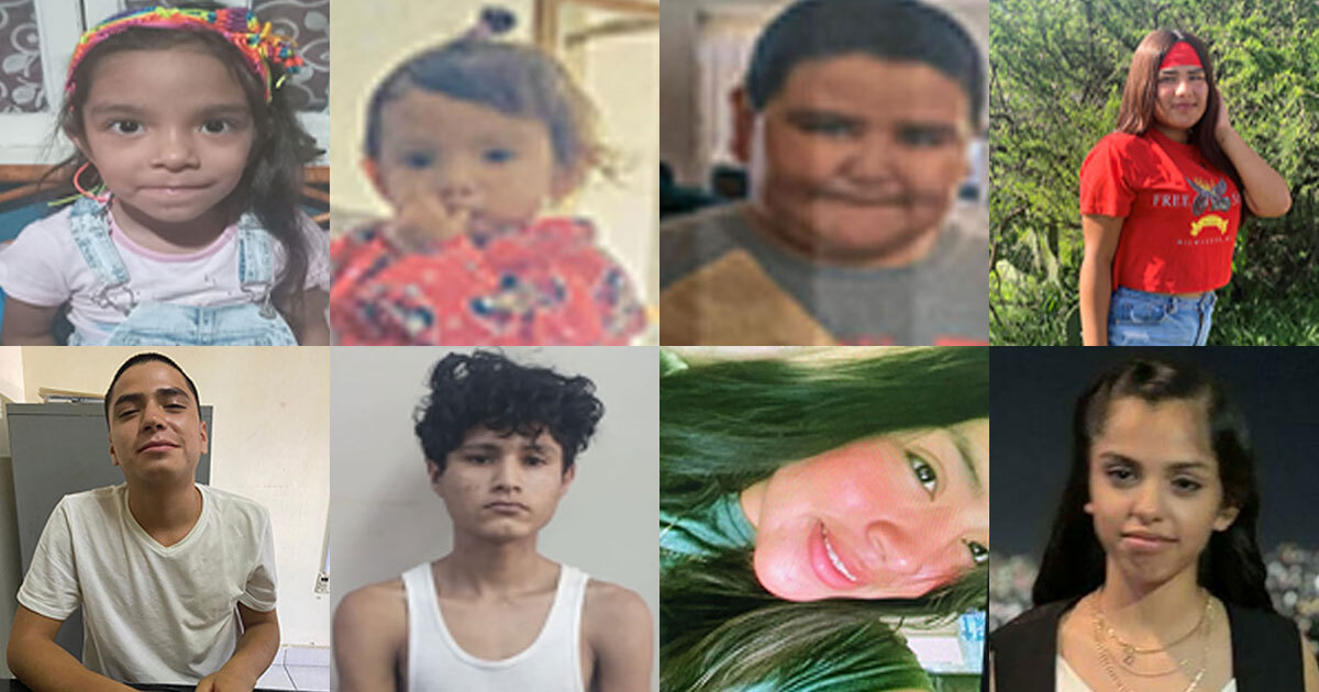 Buscan a tres niños y cinco adolescentes desaparecidos en Guanajuato