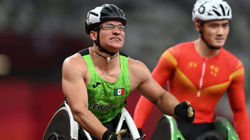 Juan Pablo Cervantes gana oro en los 100m T54 en los Juegos Paralímpicos de París 2024