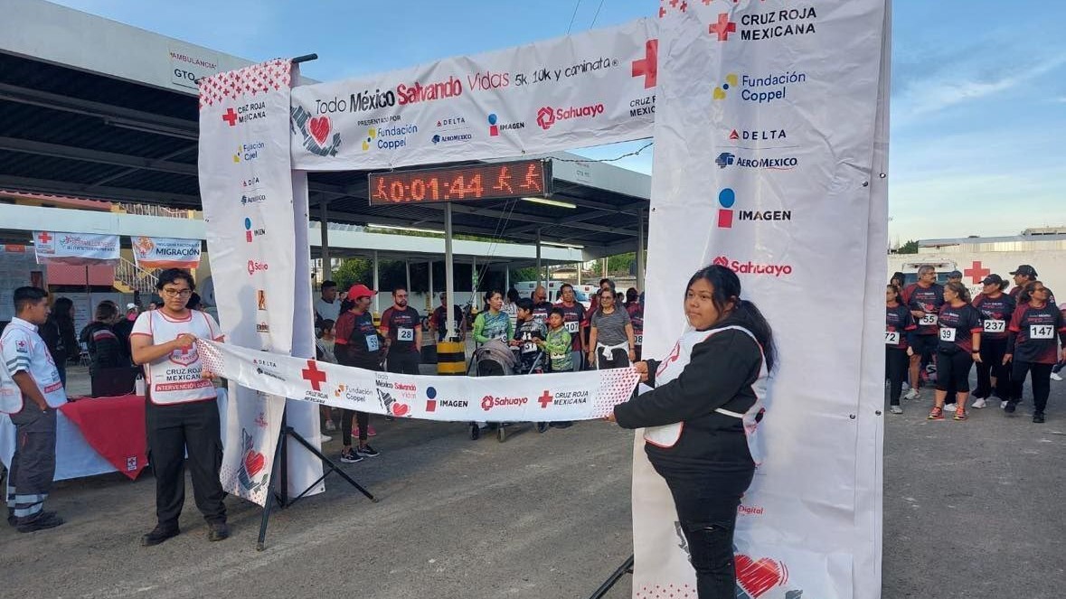 Más de 500 corredores participan en la carrera “Todo México Salvando Vidas“ en Celaya