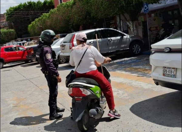 ¡Ponte el caso! Esto costará la multa a motociclistas si no lo usan en Acámbaro 