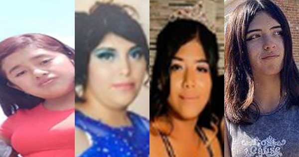 Buscan a Sandra, Naomi, Guadalupe y Evelyn, jóvenes desaparecidas en Guanajuato